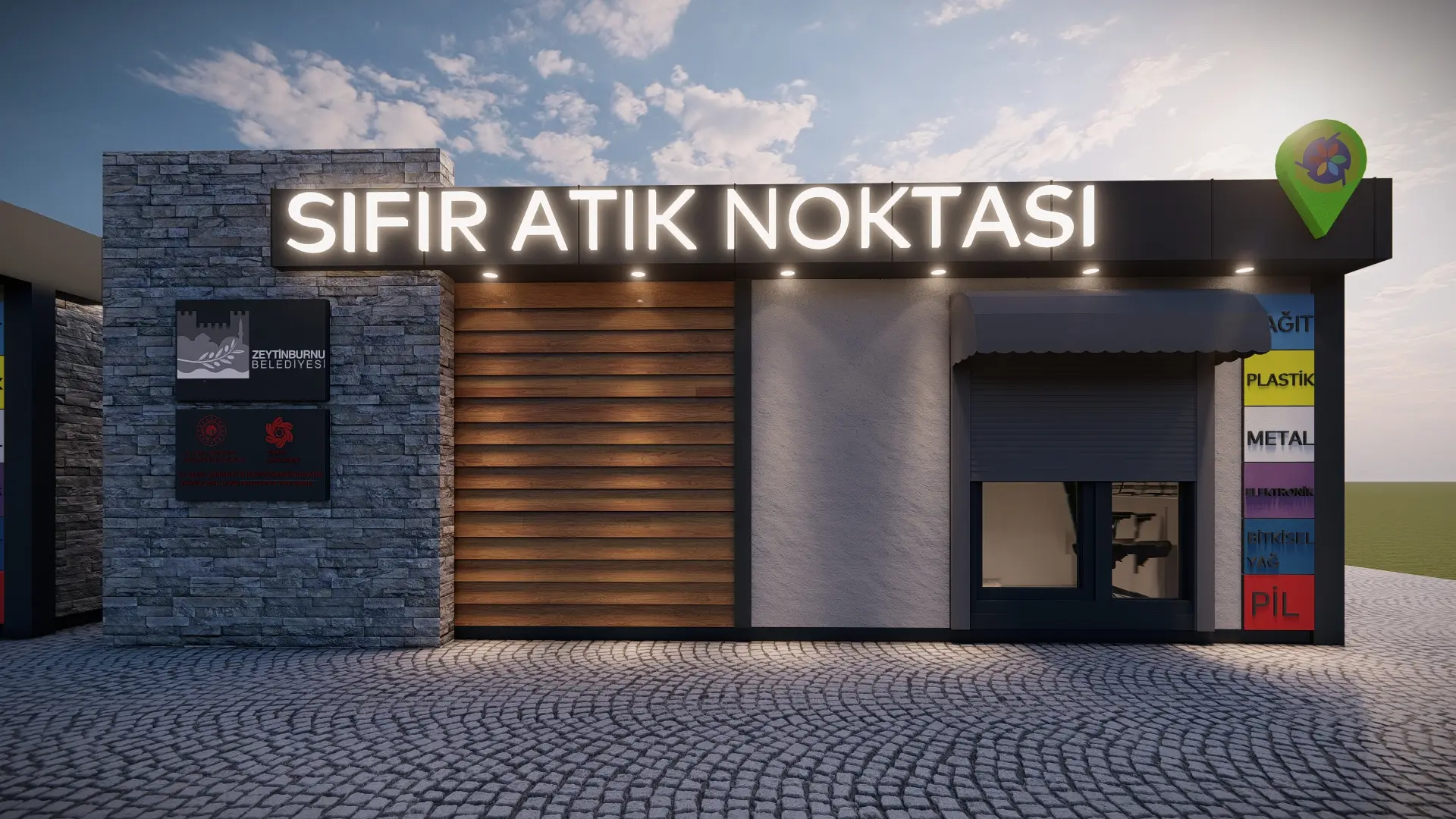 Modüler Yapı • Sıfır Atık Merkezi